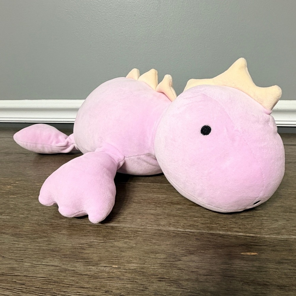 Pillowfort Weighted Plush Placid Purple Dino Dinosaur plush